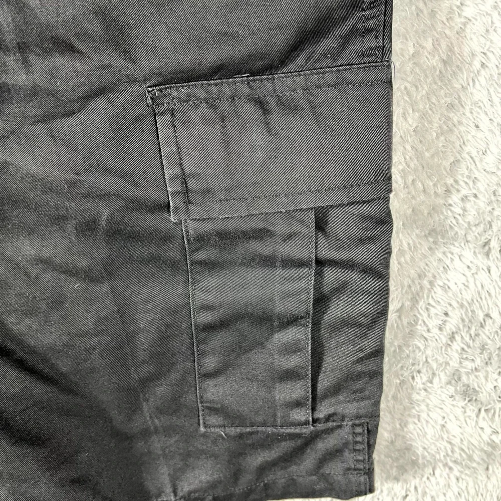Rothco‎ Tactical BDU Cargo Shorts Mens Large Black Rugged Perfect Fit Hiking